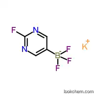 Molecular Structure of 1245906-69-7 (Potassium trifluoro(2-fluoropyrimidin-5-yl)borate)